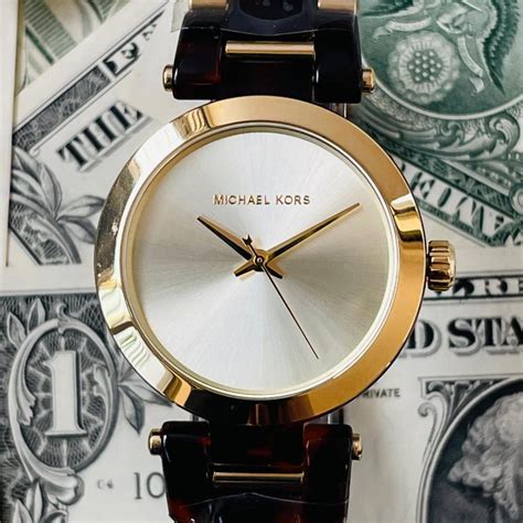 Women's Michael Kors Delray Gold